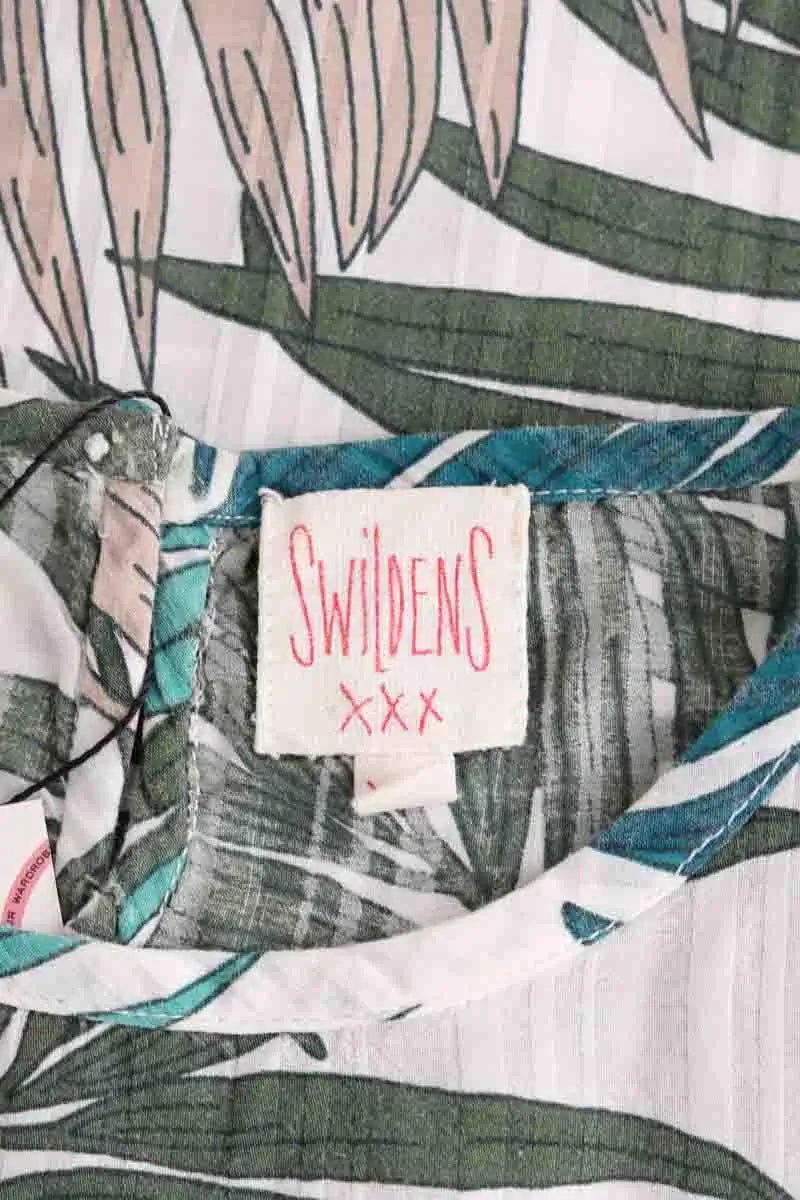 Blouse Swildens Vert en Viscose