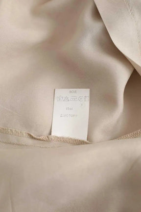 Blouse Tara Jarmon Beige en Soie