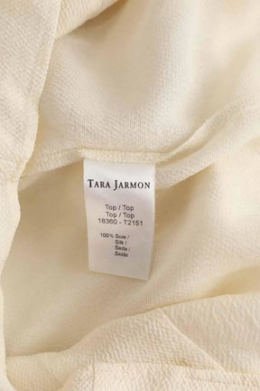 Blouse Tara Jarmon Ecru en Soie