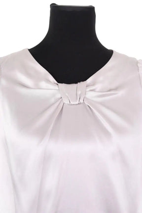 Blouse Tara Jarmon Gris en Soie