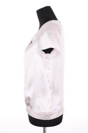 Blouse Tara Jarmon Gris en Soie