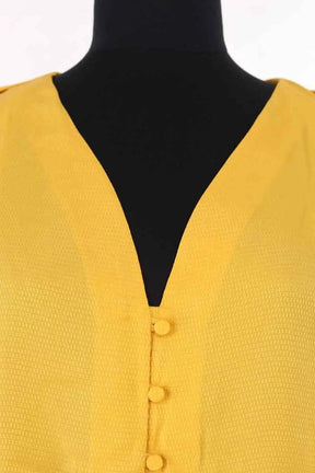 Blouse Tara Jarmon Jaune en Soie