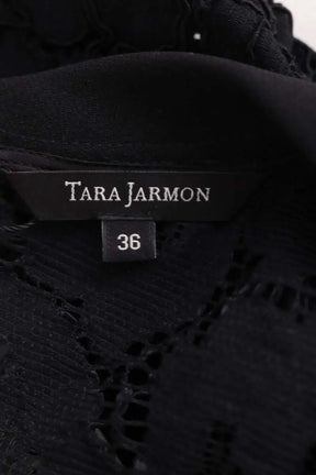 Blouse Tara Jarmon Noir en Synthétique