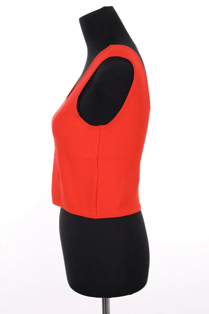 Blouse Tara Jarmon Orange en Viscose