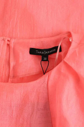 Blouse Tara Jarmon Rose en Polyester