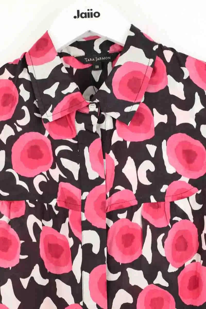 Blouse Tara Jarmon Rose en Soie