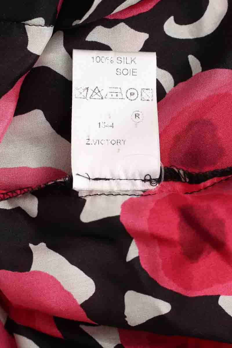 Blouse Tara Jarmon Rose en Soie