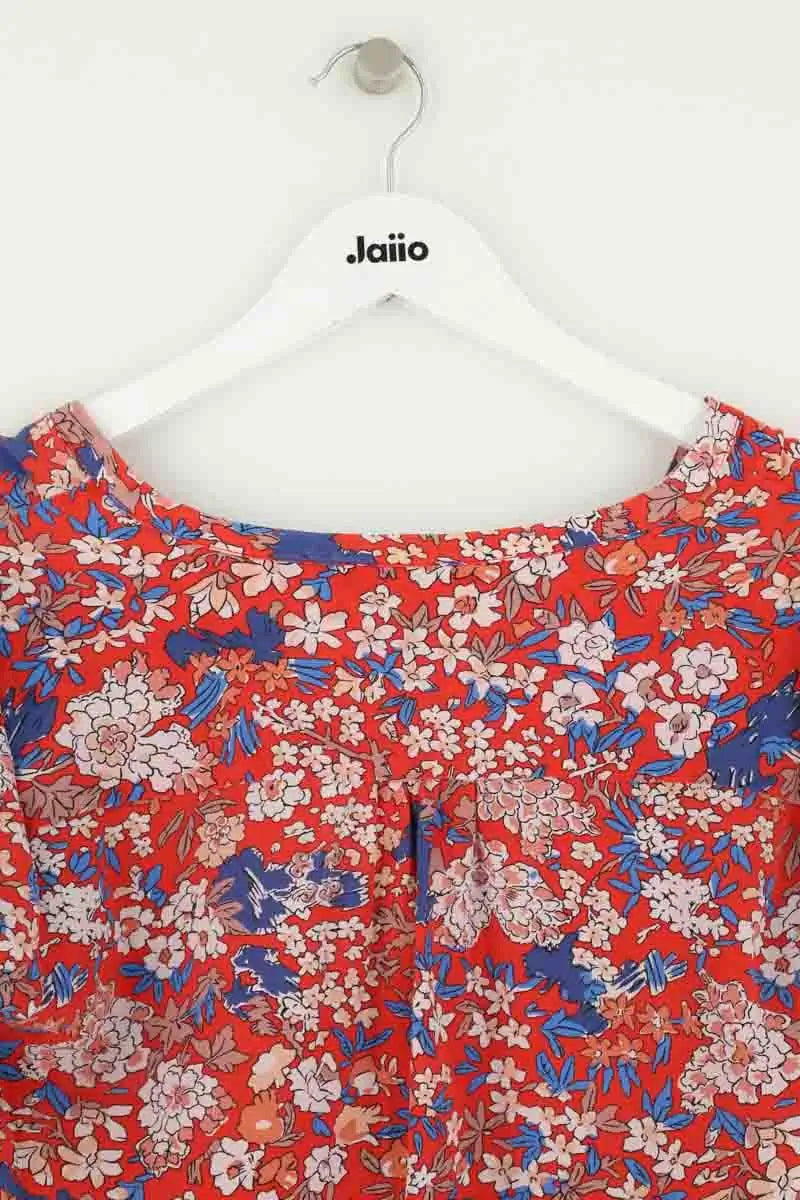 Blouse Tara Jarmon Rouge en Soie