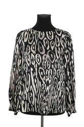Blouse Tara Jarmon Tonina Noir en Polyester, taille S - Seconde Main