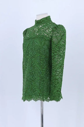 Blouse Tara Jarmon Vert en Coton