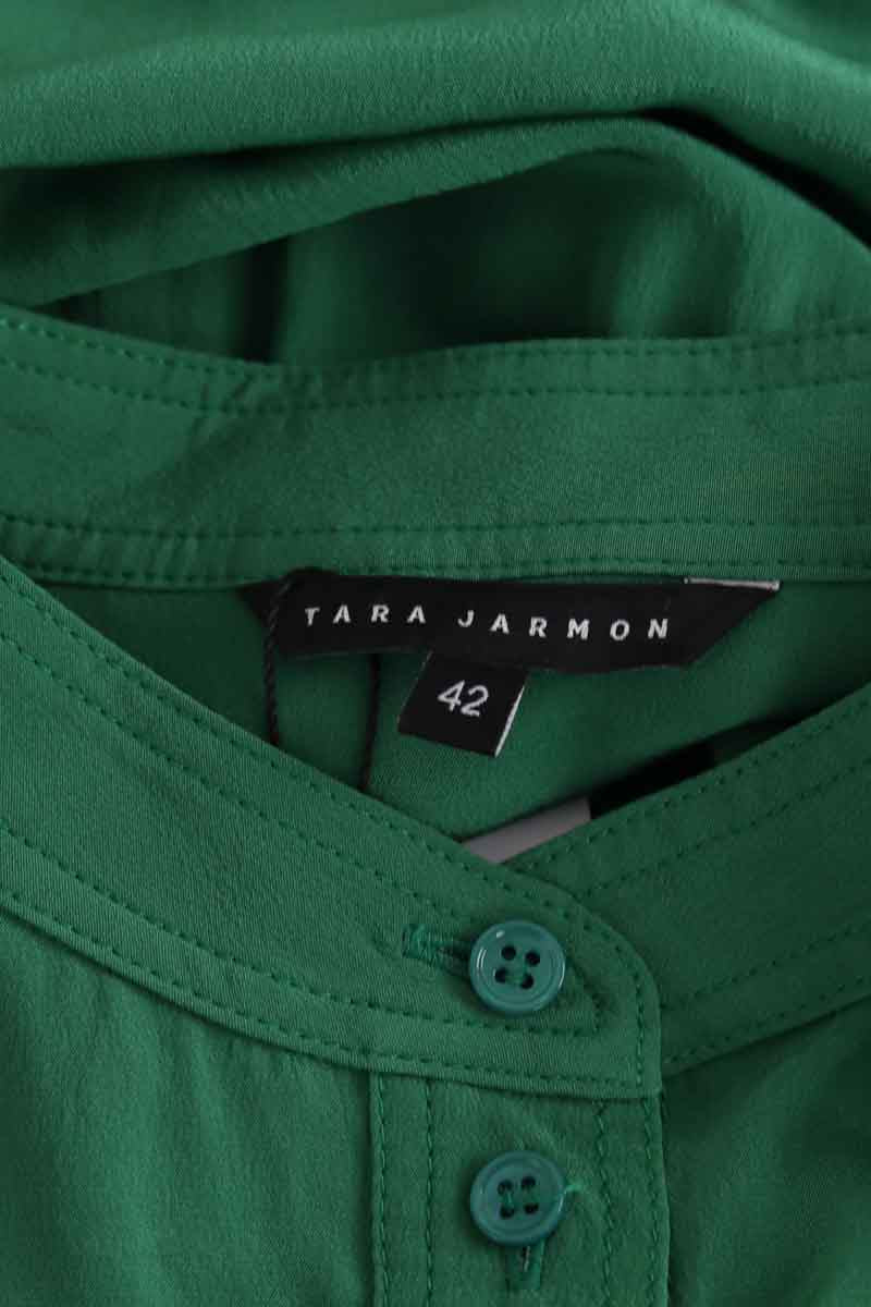 Blouse Tara Jarmon Vert en Soie