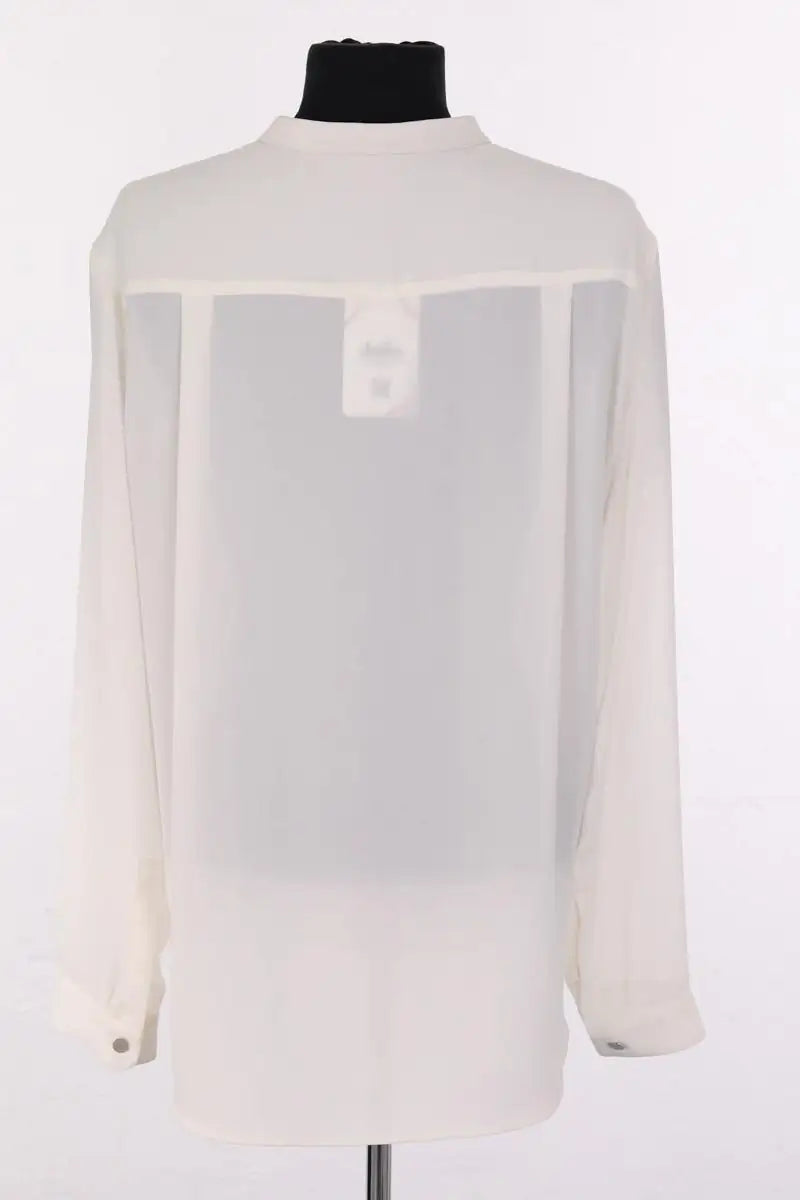 Blouse The Kooples Blanc en Synthétique