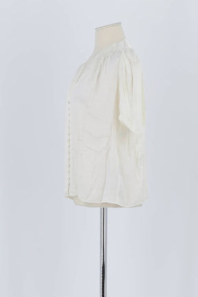 Blouse The Kooples Blanc en Viscose