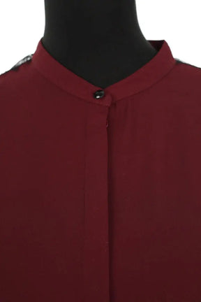 Blouse The Kooples Bordeaux en Polyester