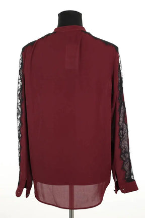 Blouse The Kooples Bordeaux en Polyester