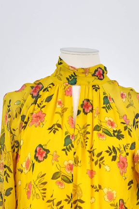Blouse The Kooples Jaune en Viscose