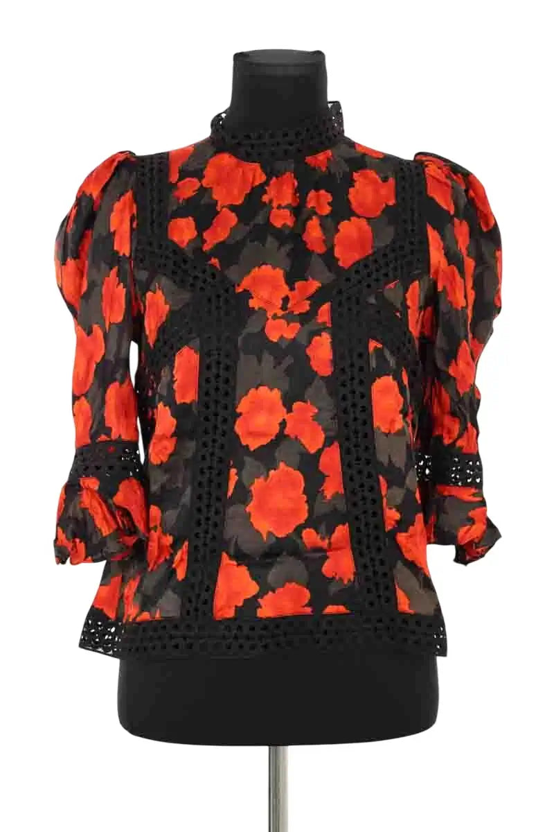 Blouse The Kooples Multicolore en Viscose, taille S - Seconde Main
