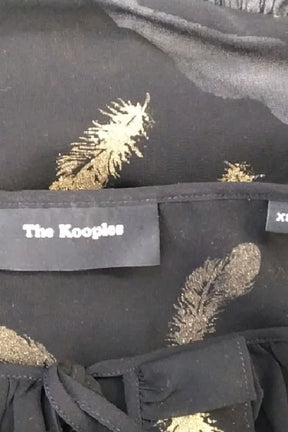 Blouse The Kooples Noir en Polyester