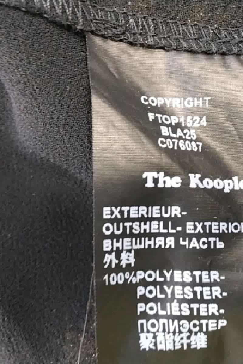 Blouse The Kooples Noir en Polyester