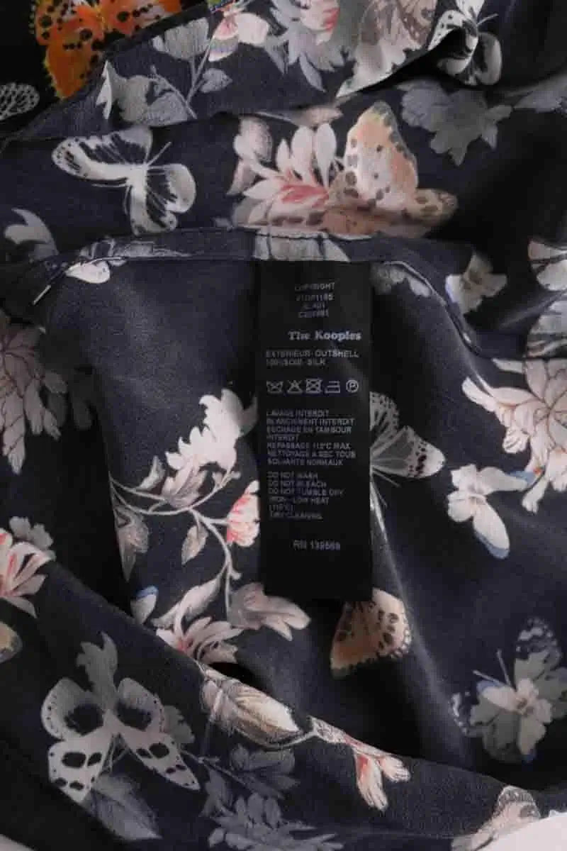 Blouse The Kooples Noir en Soie
