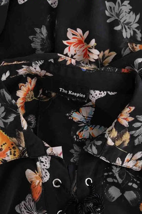 Blouse The Kooples Noir en Soie