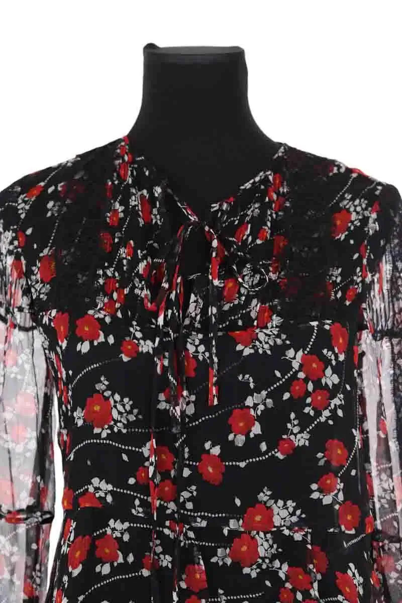 Blouse The Kooples Noir en Soie