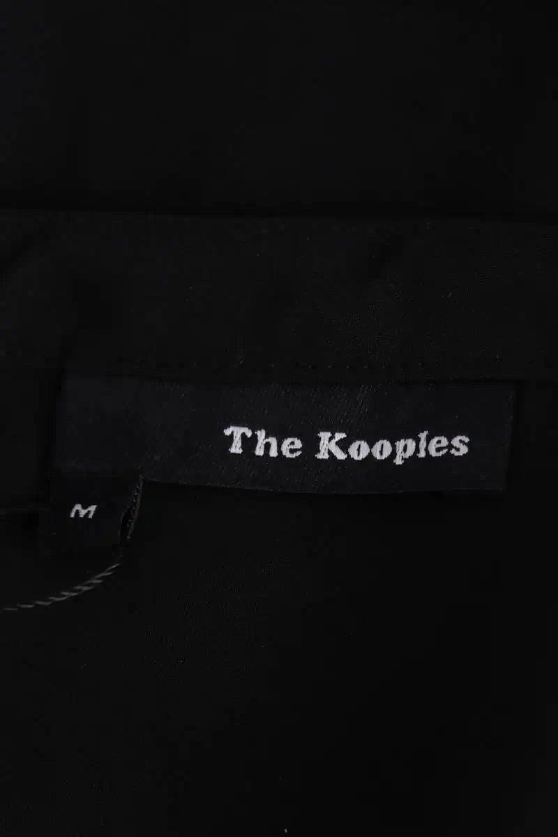 Blouse The Kooples Noir en Synthétique