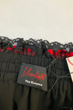 Blouse The Kooples Noir en Synthétique