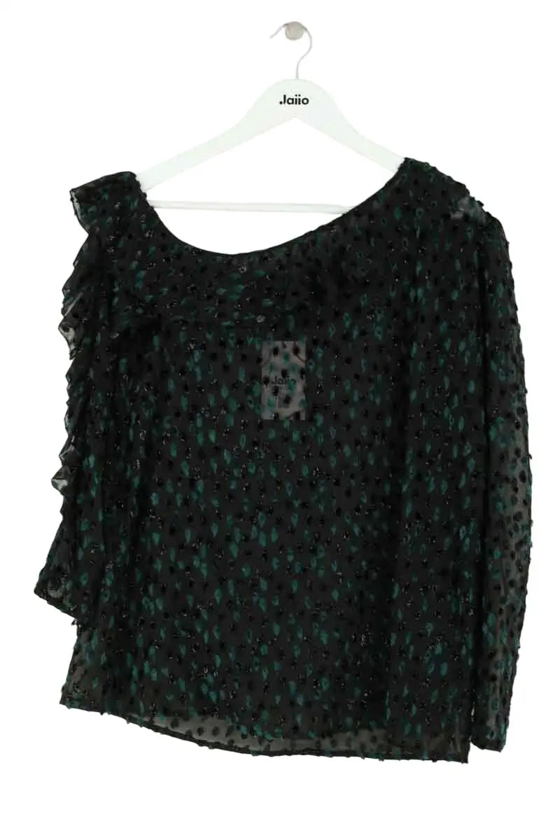 Blouse The Kooples Noir en Synthétique, taille M - Seconde Main
