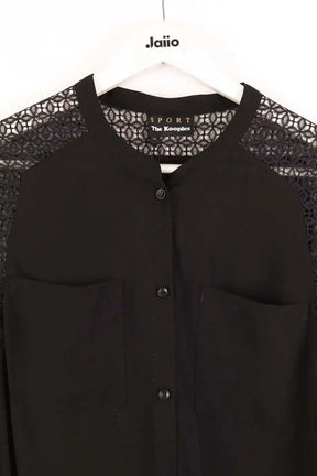 Blouse The Kooples Noir en Synthétique