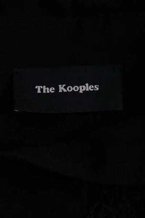 Blouse The Kooples Noir en Synthétique