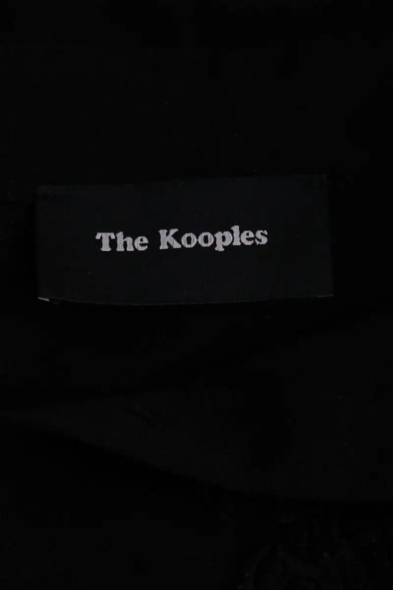 Blouse The Kooples Noir en Synthétique