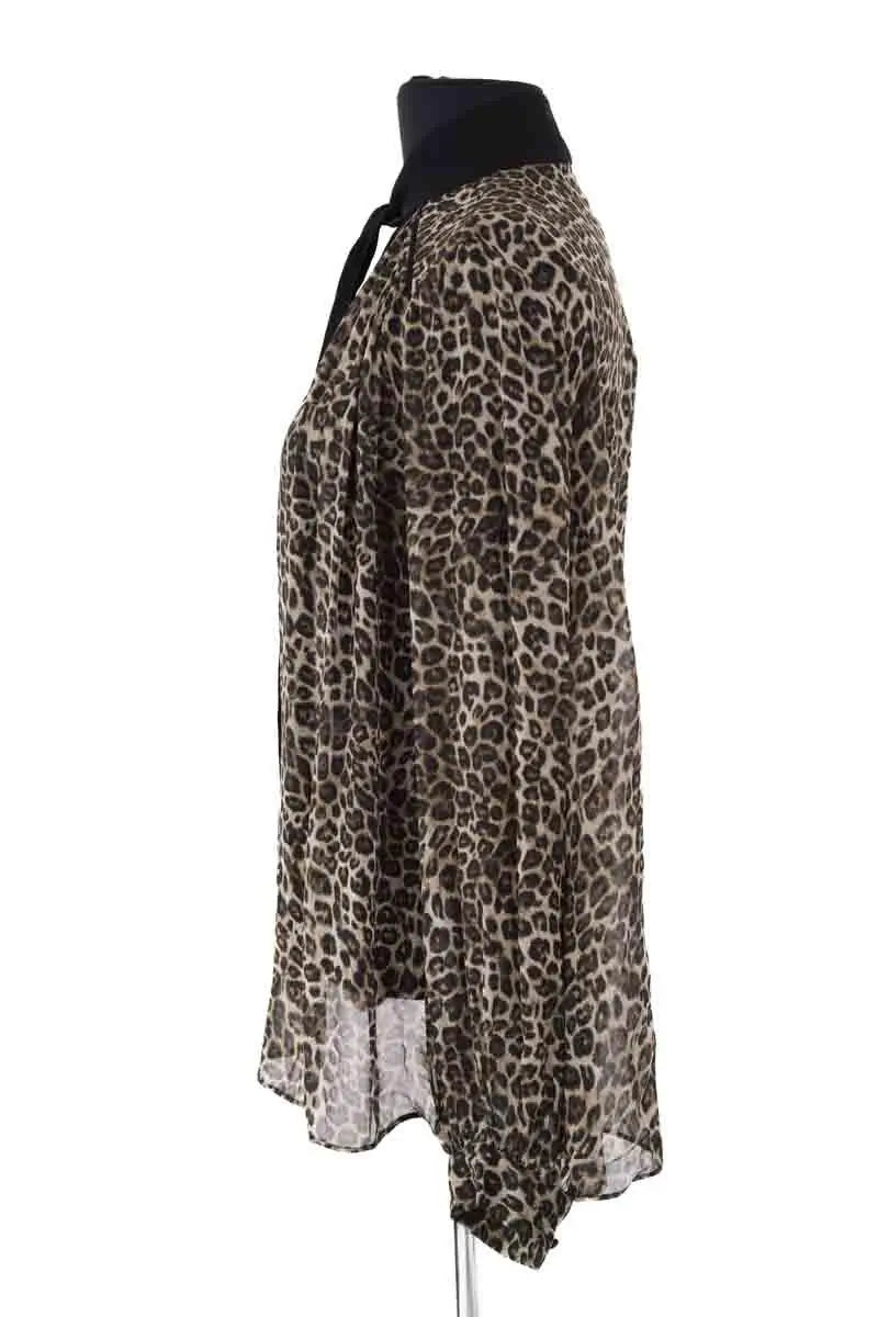 Blouse The Kooples Noir en Synthétique