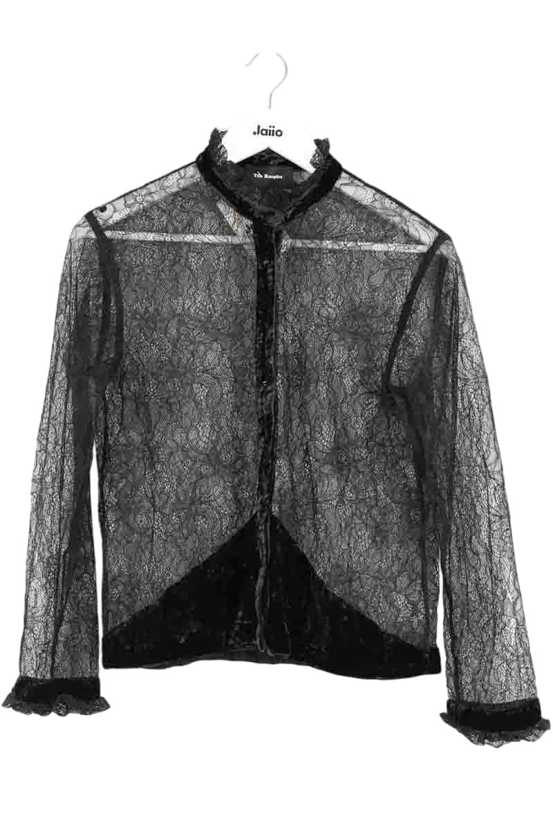 Blouse The Kooples Noir en Synthétique, taille S - Seconde Main