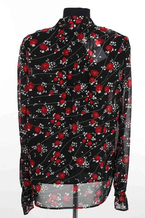 Blouse The Kooples Noir en Synthétique