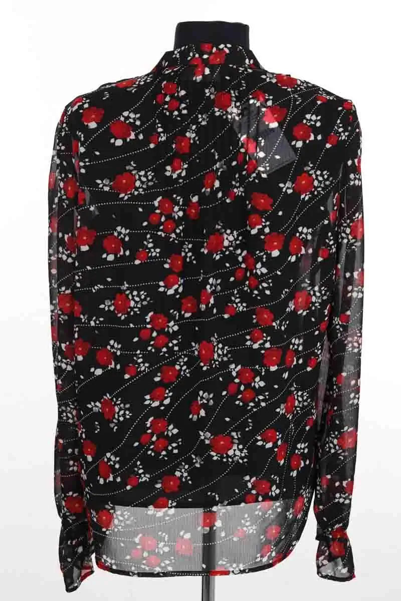 Blouse The Kooples Noir en Synthétique
