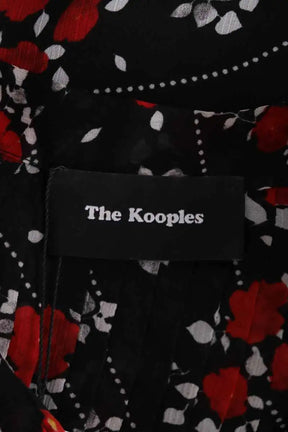 Blouse The Kooples Noir en Synthétique