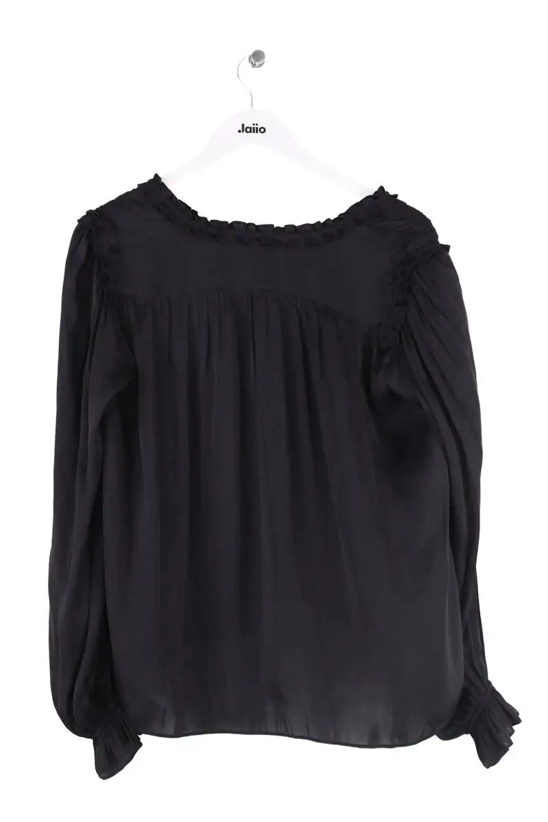 Blouse The Kooples Noir en Synthétique