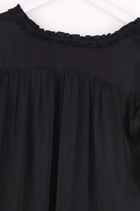 Blouse The Kooples Noir en Synthétique