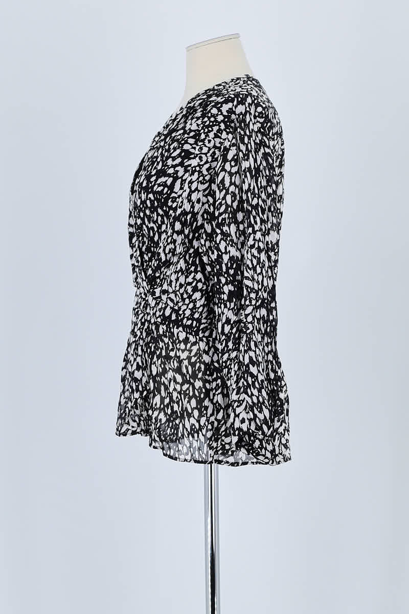 Blouse The Kooples Noir en Viscose