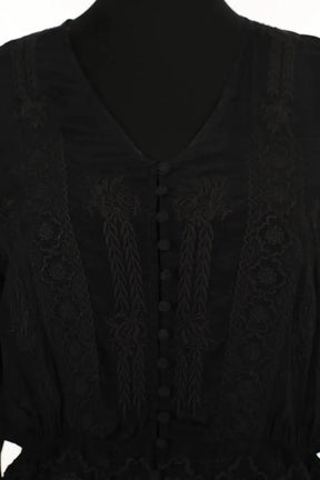 Blouse The Kooples Noir en Viscose