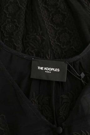 Blouse The Kooples Noir en Viscose