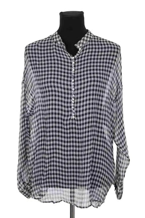 Blouse The Kooples Noir en Viscose, taille S - Seconde Main