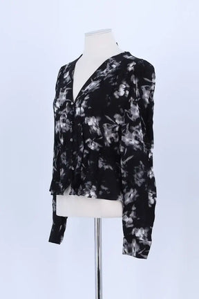 Blouse The Kooples Noir en Viscose