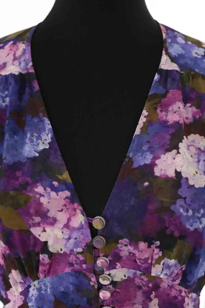 Blouse The Kooples Violet en Polyester
