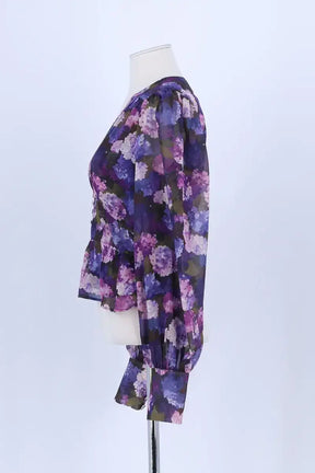 Blouse The Kooples Violet en Synthétique