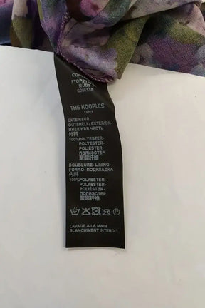 Blouse The Kooples Violet en Synthétique