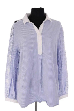 Blouse Tommy Hilfiger Bleu en Coton, taille XXL - Seconde Main