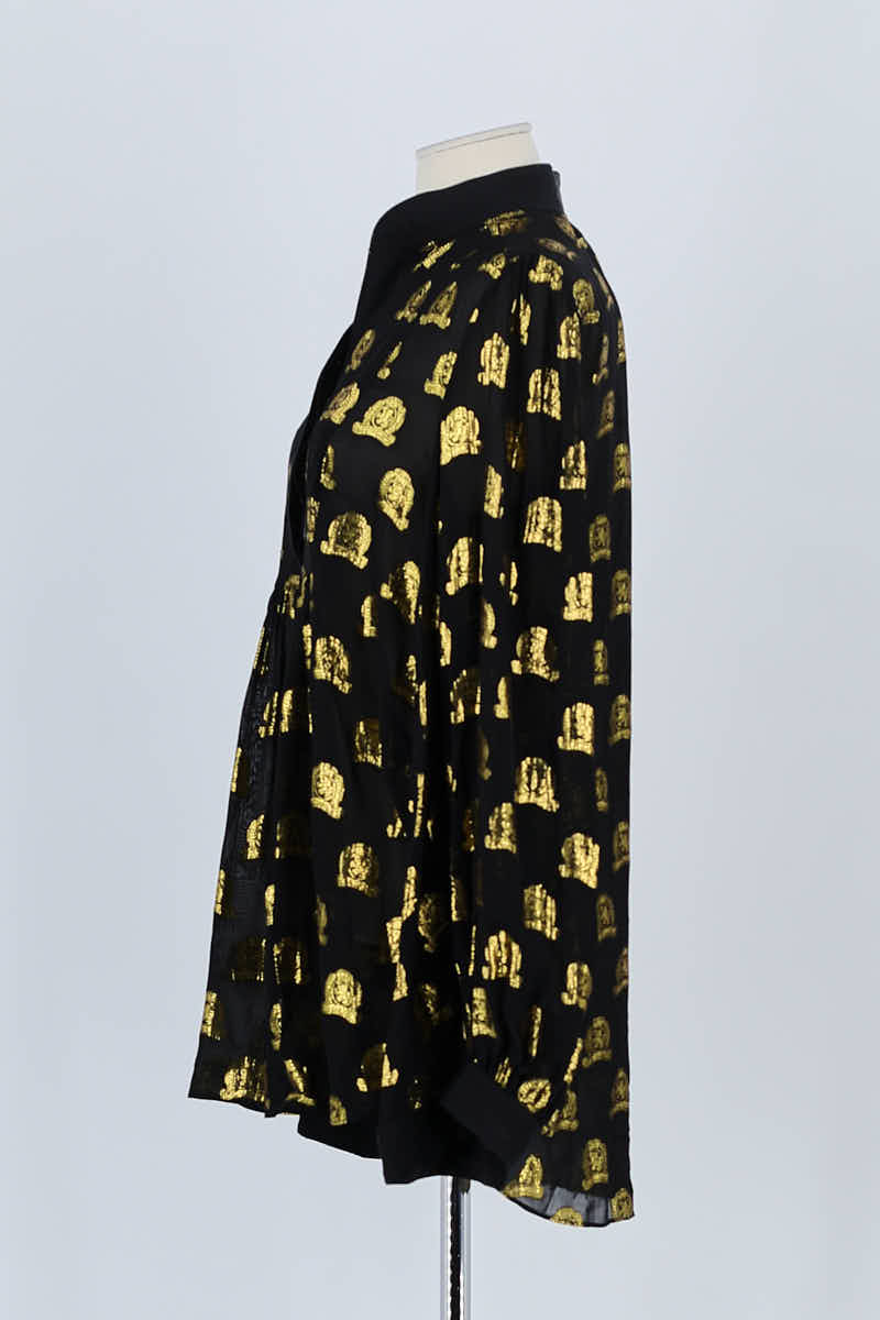 Blouse Tommy Hilfiger Noir en Viscose