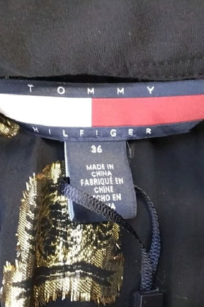 Blouse Tommy Hilfiger Noir en Viscose
